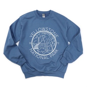 Simply Sage Market Yellowstone National Park Sweatshirt - 1 of 4