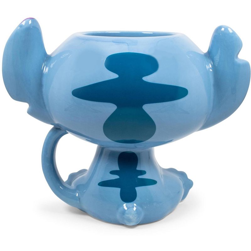 Silver Buffalo Disney Lilo & Stitch 3D Ceramic Coffee Mug | Holds 15 Ounces, 2 of 7