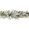 Northlight Flocked Pine and Pinecones Artificial Christmas Garland - 5.5' x 10" - Unlit - 4 of 4