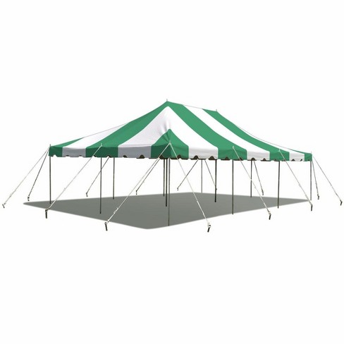 Party Tents Direct Weekender Outdoor Canopy Pole Tent Green 20 Ft X 30 Ft Target