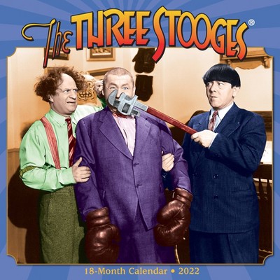 2022 Wall Calendar Three Stooges - Willow Creek Press