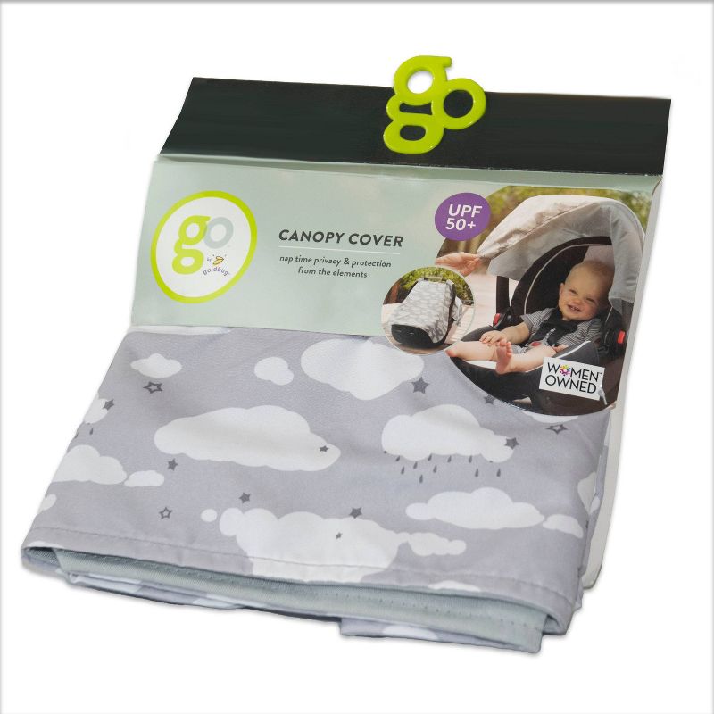 Go by Goldbug Car Seat Canopy Cover Clouds, 4 of 7