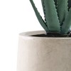 Rosemead Home & Garden Concrete Outdoor Planter Pot Beige 17"x17"x21.7" - 2 of 4