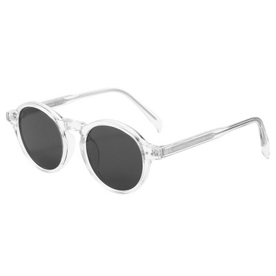 Anna-Kaci Round Frame Polarized Sunglasses with UV400 Protection and Vintage Inspired Design