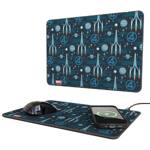 Marvel Fantastic 4 Pattern 15-Watt Wireless Charger and Mouse Pad - 1 of 3