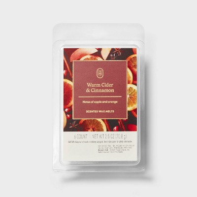 6ct Warm Cider and Cinnamon Wax Melts 2.5oz - Threshold™