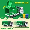 DIY Garbage Truck Toy for Toddlers - Friction Powered Trash Truck Toys with Lights, Sounds & Tools, Christmas Birthday Gift for Boys Girls Ages 1-5 - 3 of 4