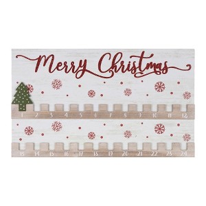 Wood Christmas Countdown 20"L - 1 of 2