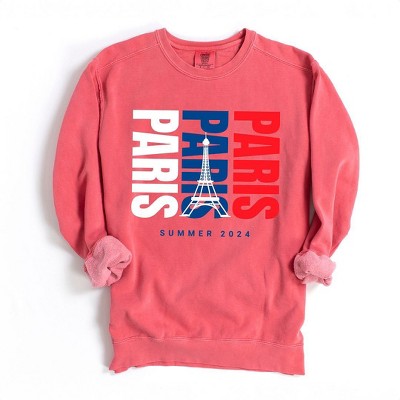 Simply Sage Market Women's  Garment Dyed Graphic Sweatshirt Triple Paris Summer 2024