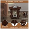 APRILSOUL Living Room Coffee Table Set, Coffee Table & Two End Side Table 3-Piece Set for Office, Living Room, Apartment, Small Space, Easy Assembly - 3 of 4