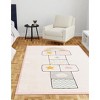 Unique Loom Whimsy Kids Hopscotch Stars Indoor Woven Area Rug - image 3 of 4