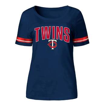 Mlb Los Angeles Angels Women's Front Twist Poly Rayon T-shirt - M : Target