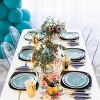 Jollity & Co. - Feliz Cumpleaño Dessert Plates in Blue - Pack of 8 Paper Plates - 3 of 3