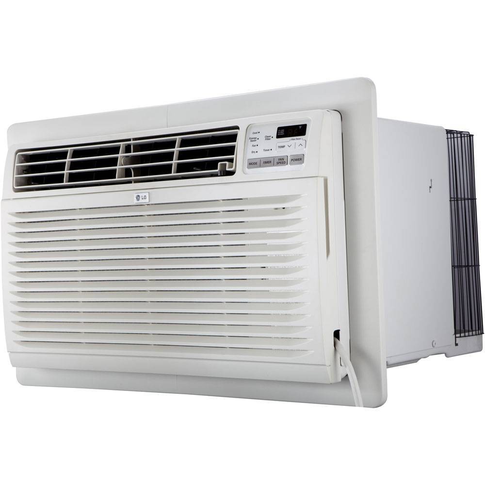 Photos - Air Conditioner LG Electronics 10,000 BTU 230V Through the Wall  LT1037HNR: 11,200 BTU Heat, 300-500 sq. ft., 2 Speeds 