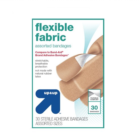Assorted Sizes Flexible Fabric Bandages 30ct Up Up Target