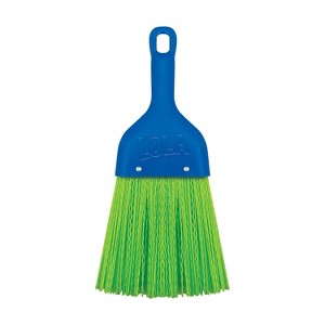 LOLA Whisk Broom, Hand Brush, Durable Bristles, Whisks Away Dirt & Debris, Compact, Hang Hole for Easy Storage, Indoor/Outdoor - 1 of 4