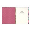 greenroom Planner 2026 Weekly/Monthly 8.5"x10.75" Large Hardcover Midnight Wildflower - 3 of 4