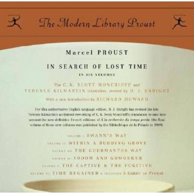 In Search of Lost Time - (Modern Library Classics) by  Marcel Proust (Mixed Media Product)