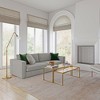 Hudson and Canal Arc Floor Lamp with Dome Glass Shade - 4 of 4