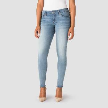 NMLUCY NORMAL WAISTED SKINNY FIT JEANS, Blue