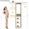 Aheaplus 20-96'' W Closet System for Bedroom - 4 of 4