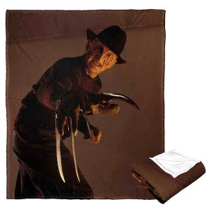 Warner Bros. Nightmare on Elm Street Out To Get You Silk Touch Throw Blanket 50x60 Inches - 1 of 4