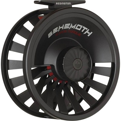 Redington Behemoth Reel 5/6 Heavy Duty Fish Angler Fishing Rod Reel, Black