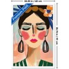Trends International Reinders: Portraits - Spring Lady Framed Wall Poster Prints White Framed Version 22.375" x 34" - 3 of 4