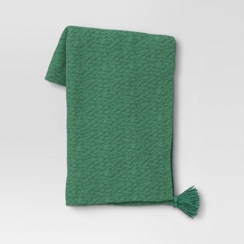 Target best sale green throw