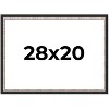 PosterPalooza | Simple Silver Picture Frame - UV Acrylic, Backing Board, Hanging Hardware Included - 2 of 4