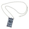 BBC Doctor Who Gallifreyan Clock Tardis Necklace - 2 of 4