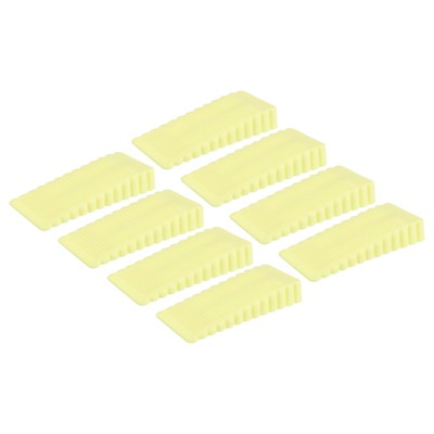Unique Bargains ABS Anti-Slip Mini Size Flexible Stackable Window Door Stop 20 Pcs