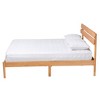 Queen Quincia Wood Platform Bed Sandy Brown - Baxton Studio: Modern Frame, No Box Spring Needed - 3 of 4