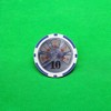Slickblue 14-Gram Clay Poker Chips 25-Pack, Holo Inlay, Casino Game Chips, Ben Franklin Design, $1-$500 - 2 of 3