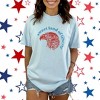 Simply Sage Market Women's Sweet Land Of Liberty Eagle Short Sleeve Garment Dyed Tee - 2 of 4
