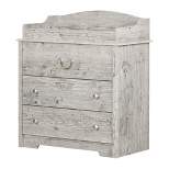 Navali Changing Table with Drawers - Seaside Pine - South Shore