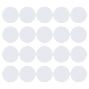 Unique Bargains Self-Adhesive Waterproof PVC Classroom Round Floor Sticker 20 Pcs - 1 of 4