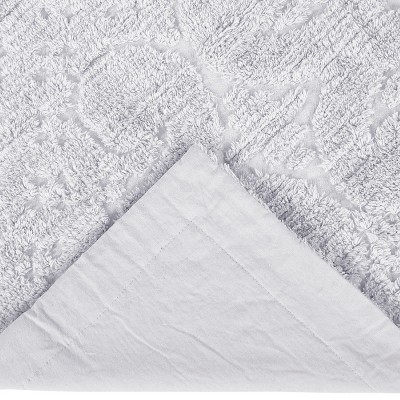 White Cotton Chenille Tufted Standard Sham