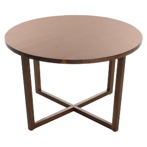Tansy Large Accent Table - Wood - Rich Mahogany - Christopher Knight Home, Brown