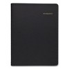 Weekly Planner Ruled for Open Scheduling, 8.75 x 6.75, Black Cover, 12-Month (Jan to Dec): 2025 - 3 of 4