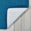 Carpets for Kids Mt. St. Helens Solids Marine Blue Oval Classroom Rug - 3 of 4