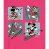 Men's - Disney - Mickey Mouse and Donald Duck Alpine Grid Graphic Fleece Sweatshirt - 2 of 4