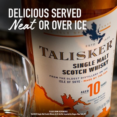 Talisker 10yr Single Malt Scotch Whisky - 750ml Bottle