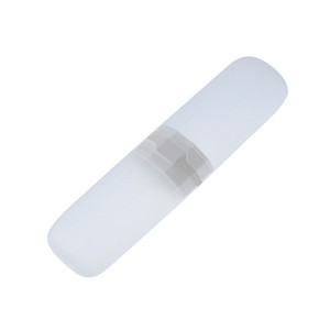 Unique Bargains Toothbrush Travel Case Traveling Plastic Portable Toothbrush Holders Cases 7.87"x2.17"  1 Pcs - 1 of 4
