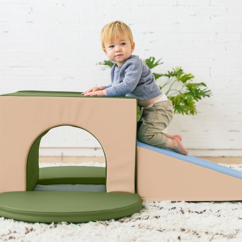 ECR4Kids SoftZone Tunnel Maze - Beginner Toddler Climber for Safe Active Play - Fun Early Development Obstacle Toy, 5 of 11