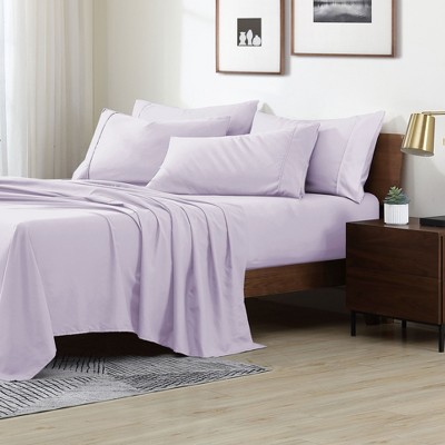 Blush Queen Ultra-Soft Microfiber 4-Piece Bedding Sheet Set