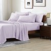 Swift Home | 4-Piece Solid Microfiber Sheet Set - 2 of 4