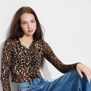 Women's Mesh Cardigan - Wild Fable™ - 1 of 4