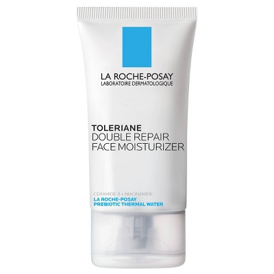 La Roche Posay Toleriane Double Repair Mini Face Moisturizer, Travel Size Unscented - 1.01 fl oz_0