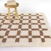Balta Rugs 5'3"x7' Stewart Trellis Shag Area Rug Tan - 2 of 4